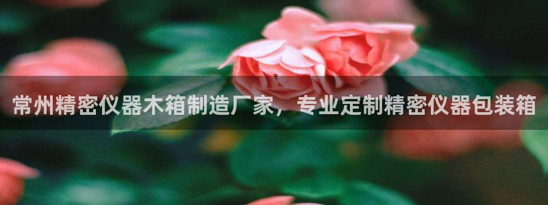 彩神平台：常州精密仪器木箱制造厂家，专业定制精密仪器包装箱